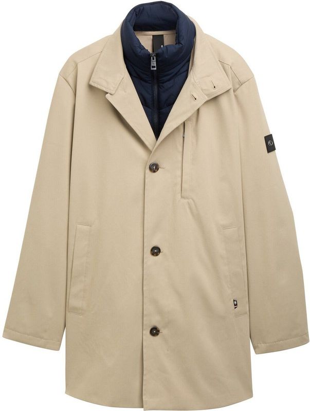 Tom Tailor - 2-in-1 Jas - Trenchcoat-look - Met Uitneembaar Inzetstuk
