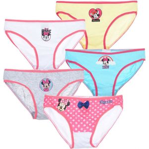 Disney Minnie Mouse Onderbroek - Set van 5 - Maat 116/128 - 6/8 Jaar
