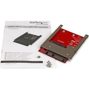 StarTech.com mSATA SSD naar 2,5 inch SATA-adapter / converter