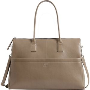 Still Nordic Anouk Leren Dames Schoudertas / Laptoptas - 13 inch - Taupe