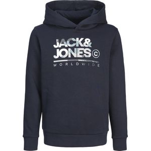 JACK&JONES JUNIOR JJLUKE SWEAT HOOD JNR Jongens Trui - Maat 140