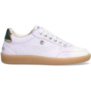 VINGINO VIN825111-471 Meisjes Lage Sneakers - Paars/Wit - Leer - Veters