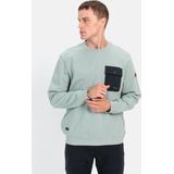 camel active Sweatshirt met 1/1 mouw, Zeegras, S