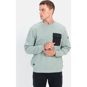 camel active Sweatshirt met 1/1 mouw, Zeegras, S