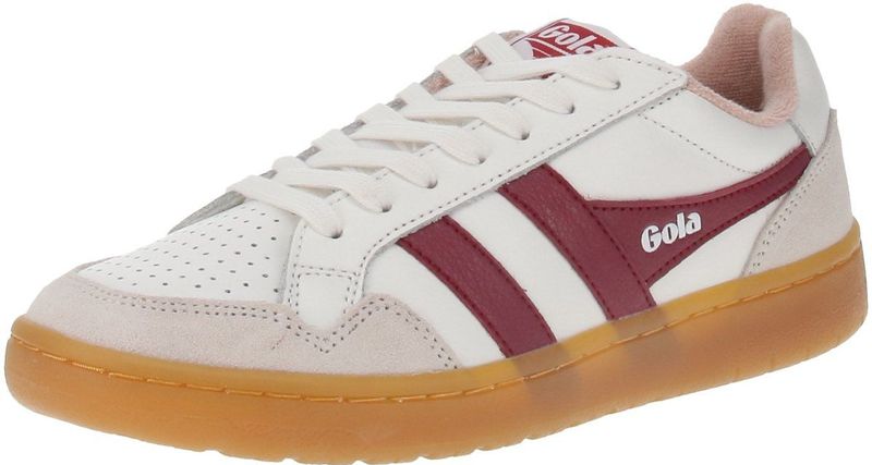 Gola - Eagle 86 - Damesschoen - Wit-Cerise-Roos-Gum