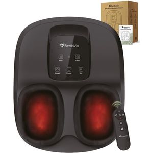BrellaVio - Voetmassage Apparaat - Infrarood Warmte - Shiatsu en Compressie Massage