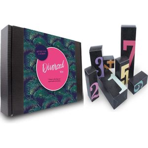 Erotische Adventskalender - Cadeaubox: Divorced - voor vrouwen - 7 dagen kalender - Erotische cadeauset - Giftset - Voor alleenstaande / gescheiden vrouwen - Erotische Geschenkset met Seksspeeltjes en Accessoires - 7 delig