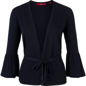 s.Oliver - Cardigan - Maat XS - Vrouwen - 5959 navy -