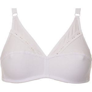 Guy de France - BH z beugel - katoen wit - 75D