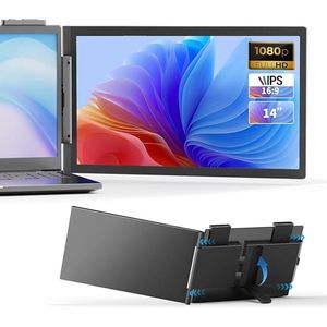 Portable Monitor - Tri Screen - Laptop Uitbreider - Full HD