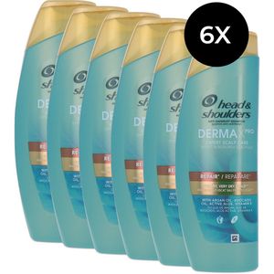 Head & Shoulders DermaXPro Expert Scalp Care Repair Shampoo - 6 x 225 ml