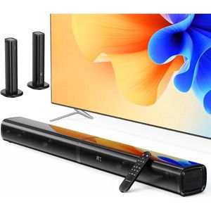 DailySupplies® Surround set Home Cinema - Speakers - Thuisbioscoop Set - Draadloos - Bluetooth - Zwart