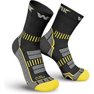 4-Pack Worik Evoke Thermosokken Met Merino Wol Herfst - Assorti - Unisex - Maat 44-47