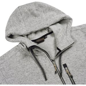 Icepeak Manawa - Heren Korte rits fleece - Light Grey