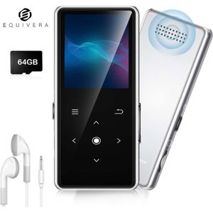 Equivera MP3 Speler Bluetooth - MP3 Speler - MP3 Speler met Bluetooth - MP3 Speler Bluetooth met FM Radio