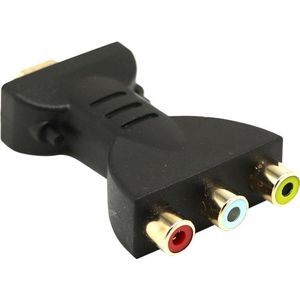 Premium HDMI Naar RCA Adapter - Tulp AV Converter - Audio & Video - Universeel Voor Alle RCA-ondersteunende Apparaten