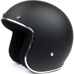 BHR 811 | vintage jethelm | nero - zwart | maat XS
