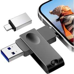 256 GB USB Stick voor Mobiele Telefoon - Geheugenuitbreiding en Veiligheid voor iOS/Android/PC