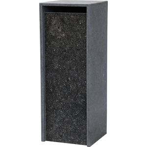 Belgische blauwsteen brievenbus met gevlamde voorvlak