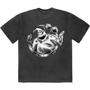 Disney The Nightmare Before Christmas - Oogie Roll Heren T-shirt - S - Zwart