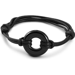 Assieraden Specialist - As armband - Cirkel Van Leven - Crematie Armband - Zwart