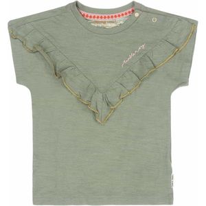 Tumble 'n dry Meisjes Shirt Mies - Green Mint Dark - Maat 68