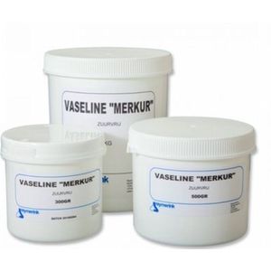 Witte Vaseline Merkur - Petrolatum - 1KG - Beste Kwaliteit