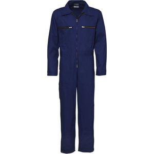 Rally-overall 100% katoen korenblauw maat 56