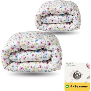 Zelesta - Wonderbed Spring Bloom - Dekbed - 240x200 - 4 Seizoenen Dekbed - Wasbaar