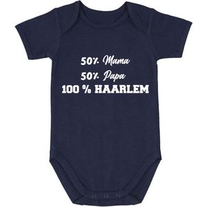 100 % Haarlem Babyromper Jongen | Rompertje | Romper | Baby | Jongensromper