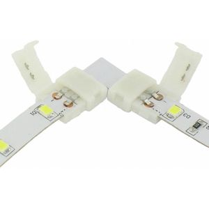 1 Stuk - 10mm L Connector voor 1 kleur SMD5050 5630 LED strips