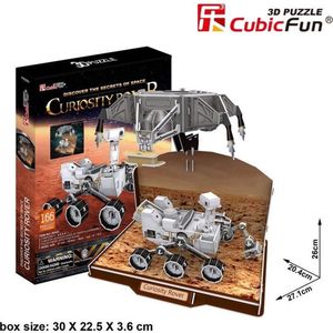 3D puzzel CURIOSITY ROVER space discovery