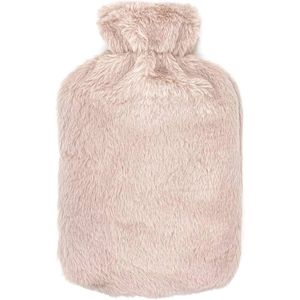 Warmwaterkruik 2 liter voor kinderen en volwassenen - Veilig, lekvrij en warmhouder met zachte hoes voor therapie