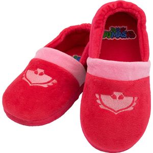 FUNIDELIA PJ Masks Owlette Pantoffels voor meisjes - 26-28 - Rood