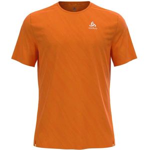 Odlo Zeroweight Enginee T-shirt Met Korte Mouwen Oranje S Man