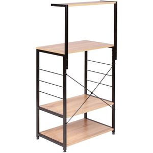 VidaLuxe - Zware Magnetron Kast - Keukenkast - Keuken Kast - Magnetron - Kast - Kastje - Kasten - Opbergrek - Opberg Rek - Opbergkast - Opberg Kast - Opbergkasten - Keuken Organizer - Organizer - Organizers