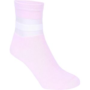 1x Roze sokken met mesh