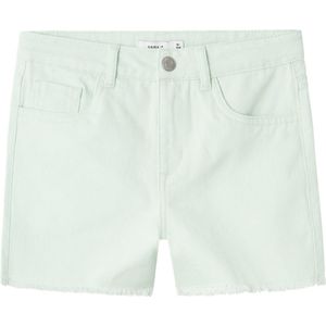 Name it short meisjes - groen - NKFrose - maat 116