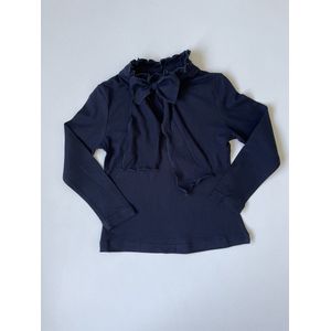 Shirt Lux - Donkerblauw - Lange Mouw - Maat 140/146