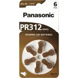 Panasonic 312 / PR312 / PR41 Gehoorapparaat batterijen