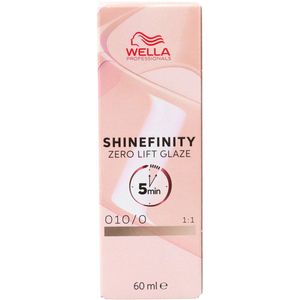 Permanente Kleur Wella Shinefinity Color Nº 010/0 60 ml