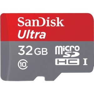 SanDisk Ultra MicroSDHC - 32GB - Klasse 10