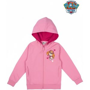 PAW Patrol Vest - Maat: 98/104 - Sweatshirt/ Trui - PAW Patrol Kleding - Kinderkleding - Meisjes Kleding - Hoge Kwaliteit - Extra Zacht - Kleuter - Skye - Comfortabel Vest