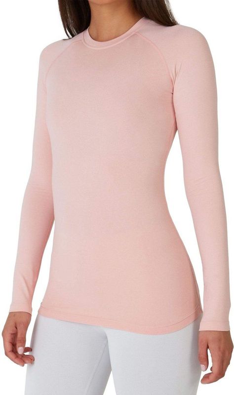 TCA - Sportshirt - Lichtroze - Lange Mouw - Thermisch - Dames