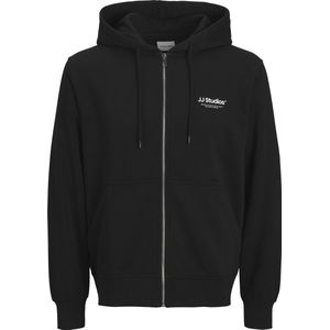 Jack & Jones - Soho - Hoodie - Met Rits - Geborstelde Stof - Lange Mouwen