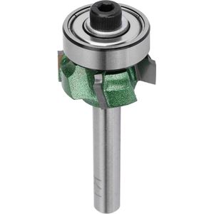 Trimmen Cutter Bits R1/R2/R3 Tungsten Staal 4 Tanden Trimmer Router Bit 1/4 ""Schacht - 19 * 6mm (R2)
