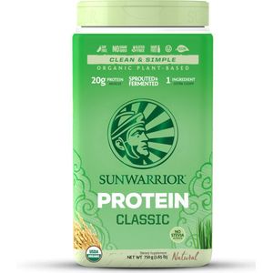 Sunwarrior Classic Proteïne Naturel - 750 gram