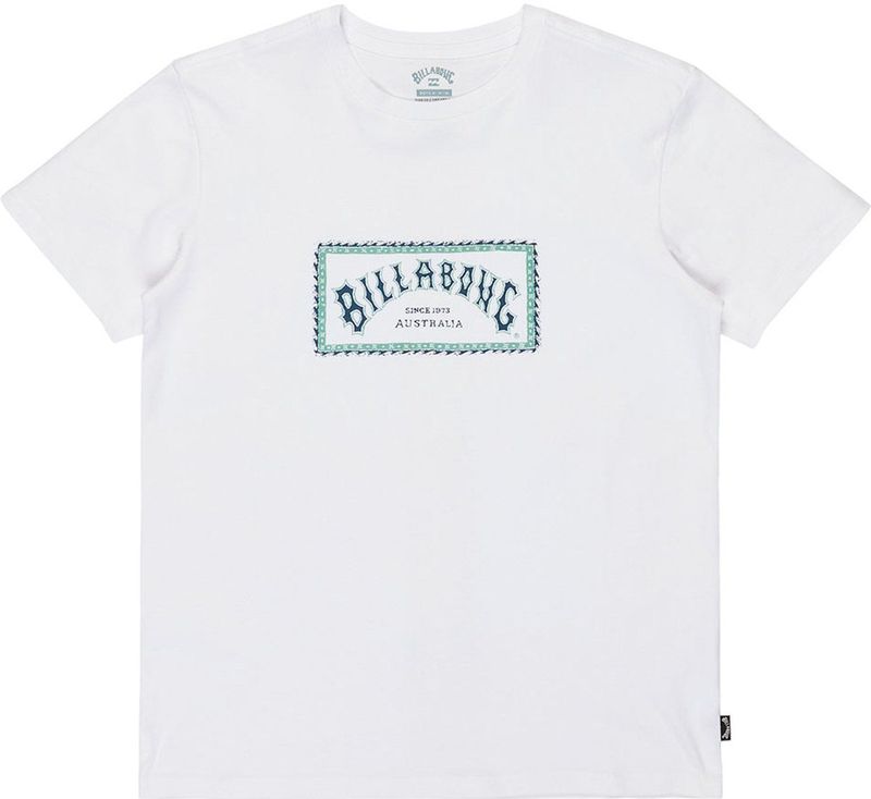 Billabong - Arch Frame - T-shirt - Wit - Korte Mouwen - 100% Katoen