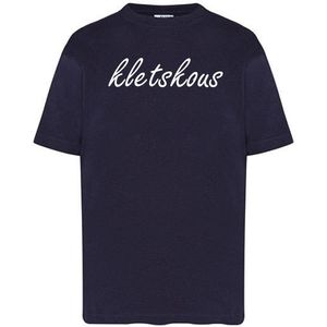 T-Shirt Kletskous-Blauw-74