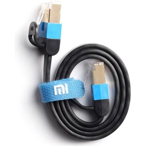 Xiaomi Ethernet netwerkkabel CAT6 - 0.5 meter Plat Zwart